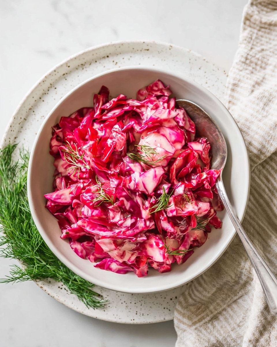 Homemade Pickled Cabbage with Beets Recipe