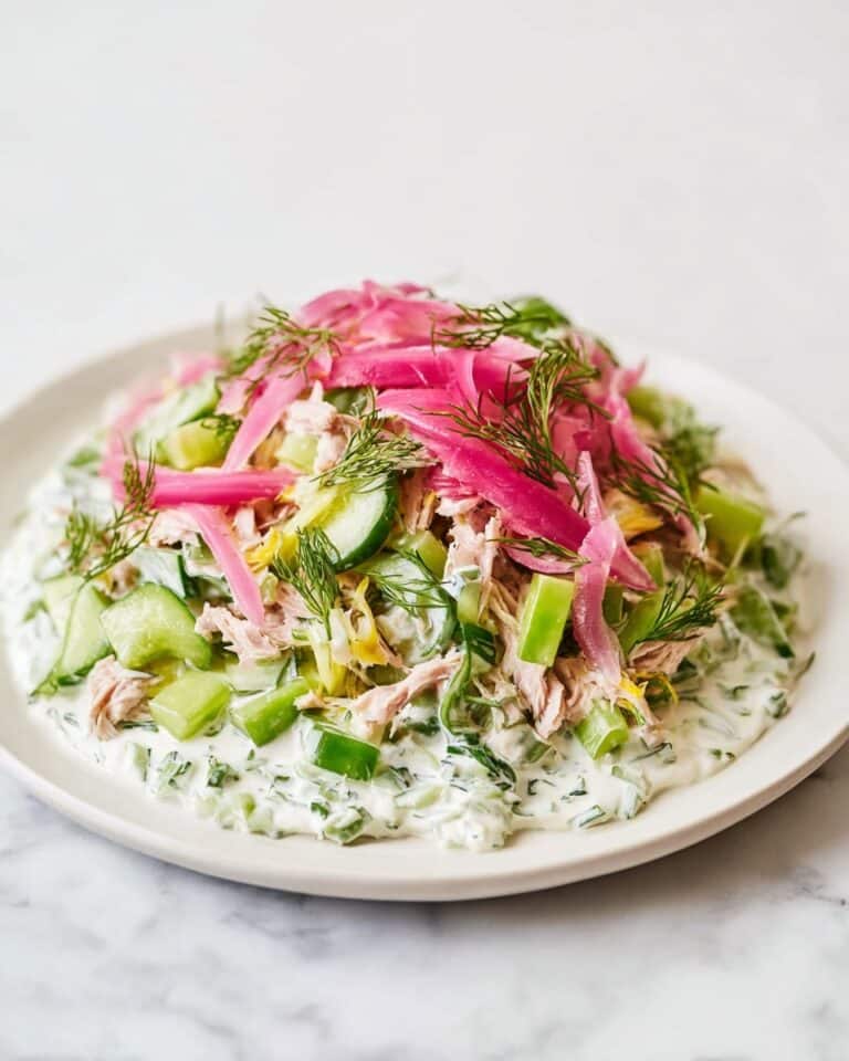 Albacore Tuna Salad with Fresh Herbs and Quick-Pickled Onions Recipe