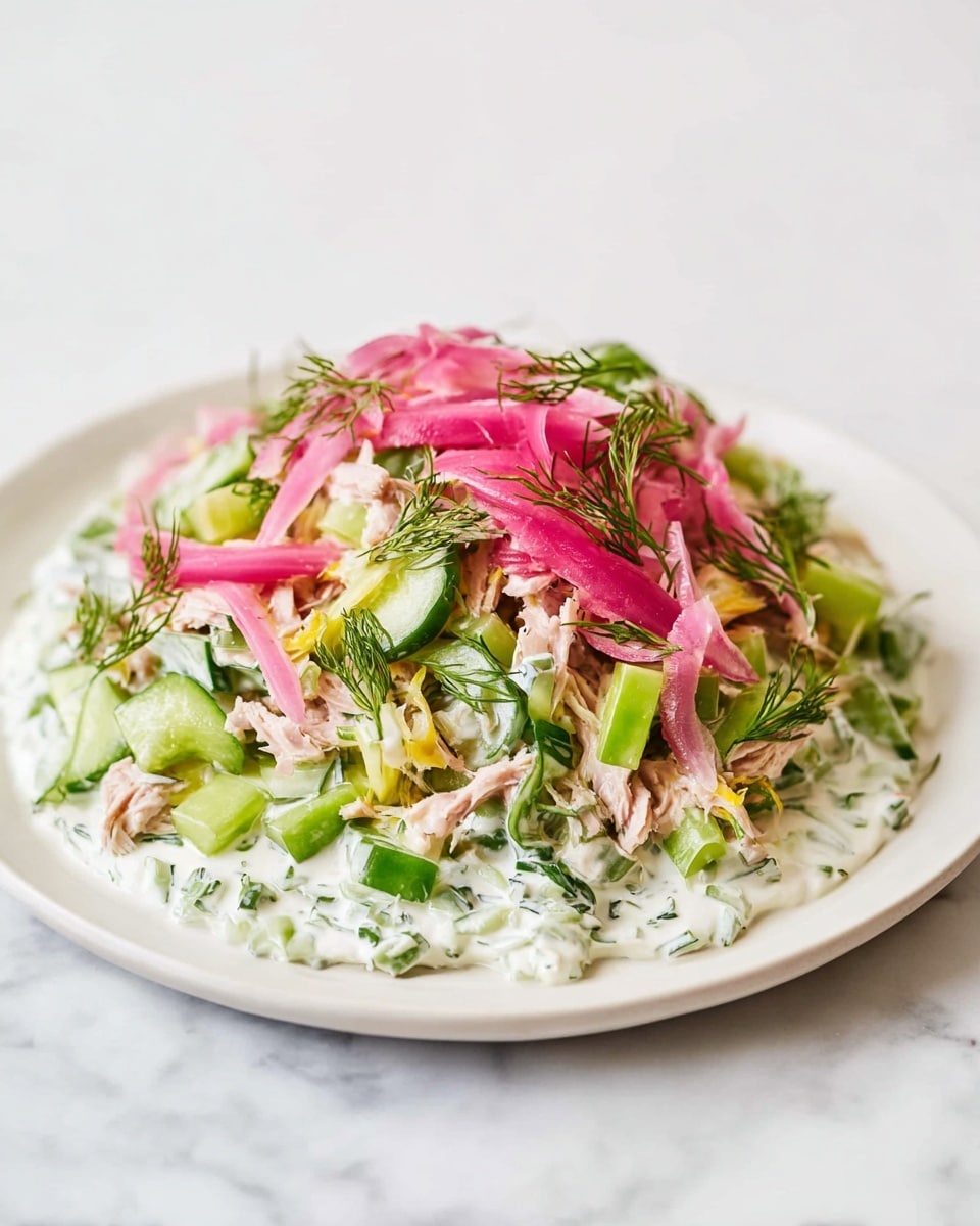 Albacore Tuna Salad with Fresh Herbs and Quick-Pickled Onions Recipe