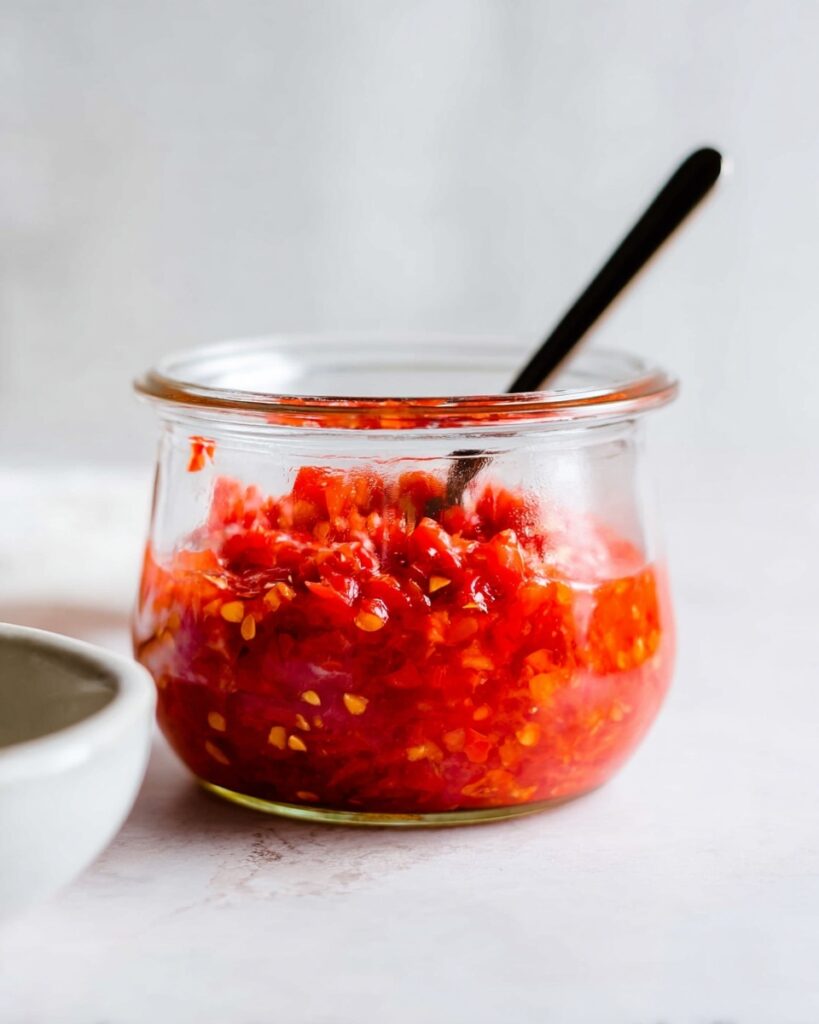 Spicy Smoky Red Chimichurri Sauce Recipe