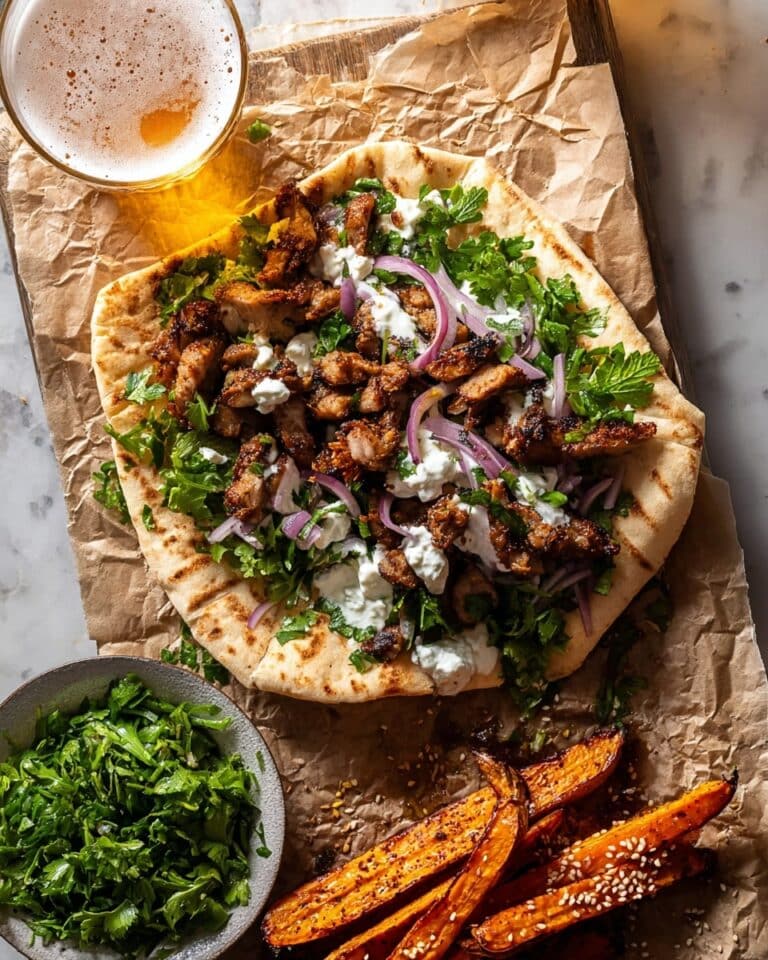 Sheet Pan Chicken and Tahini Sweet Potatoes Recipe