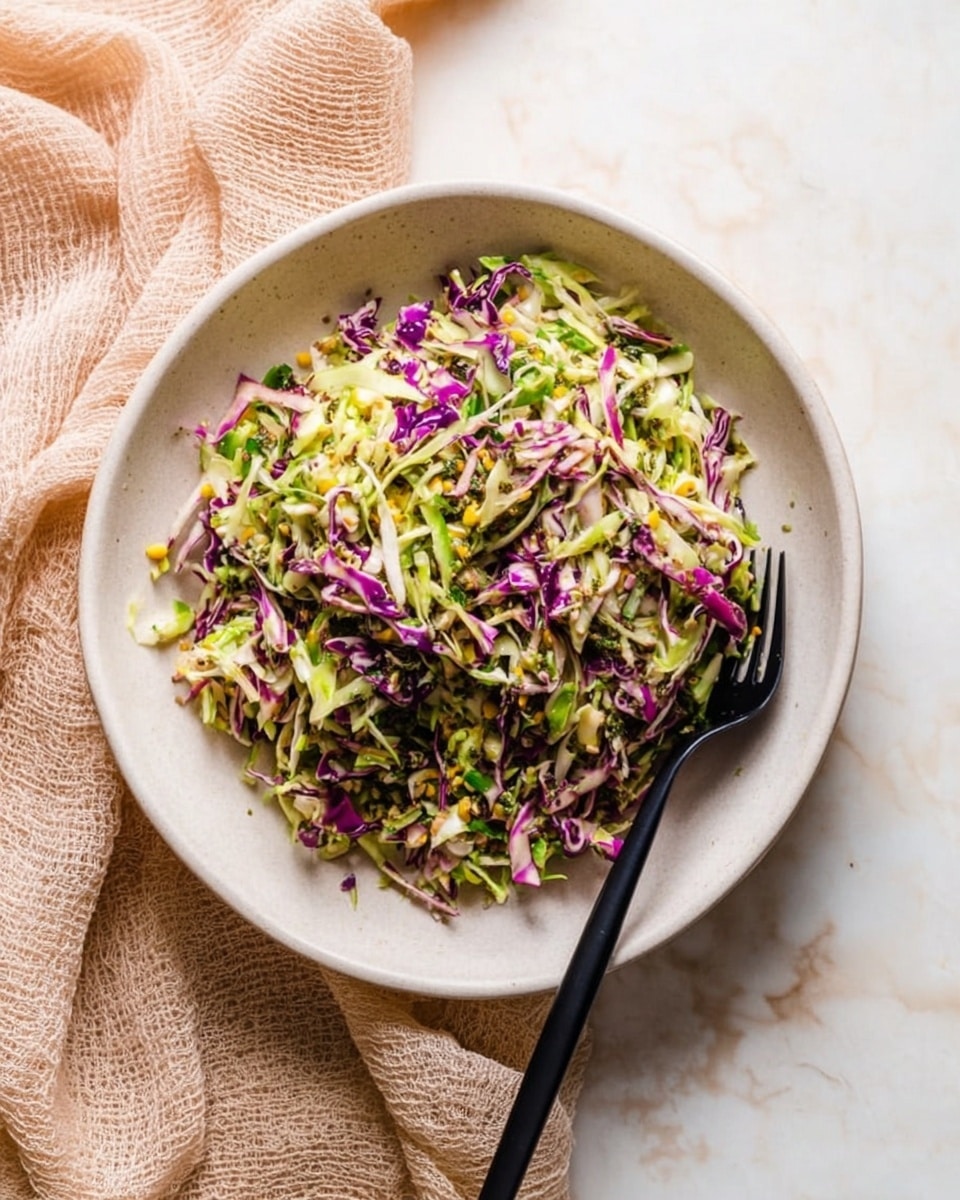 Raw Brussels Sprouts Salad with Parmesan and Citrus Vinaigrette Recipe