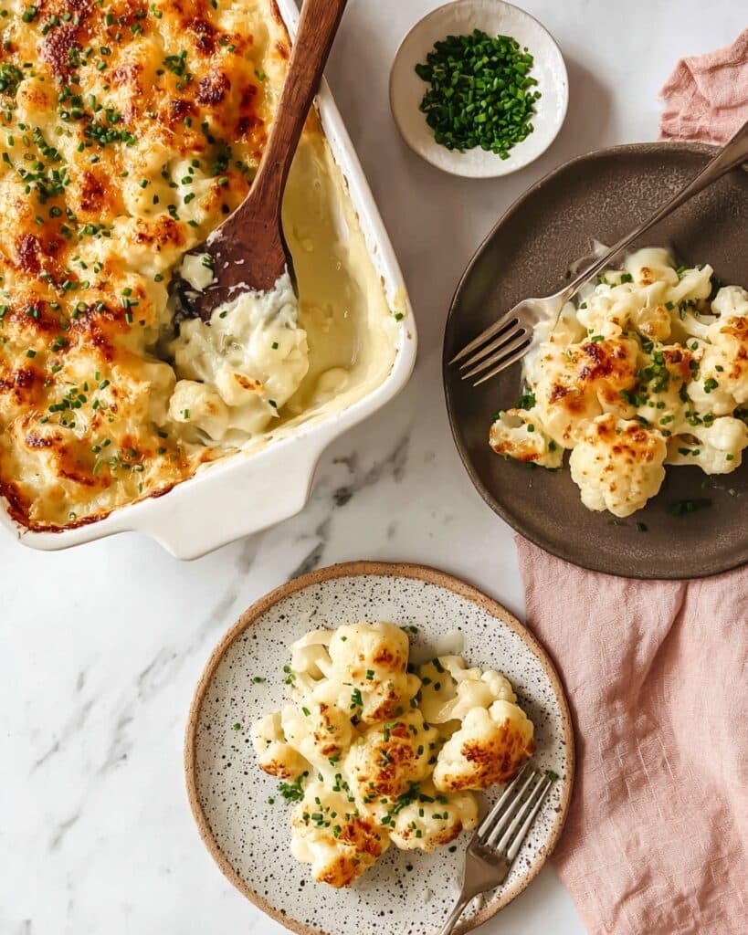 Creamy Cauliflower Mac and Cheese Recipe