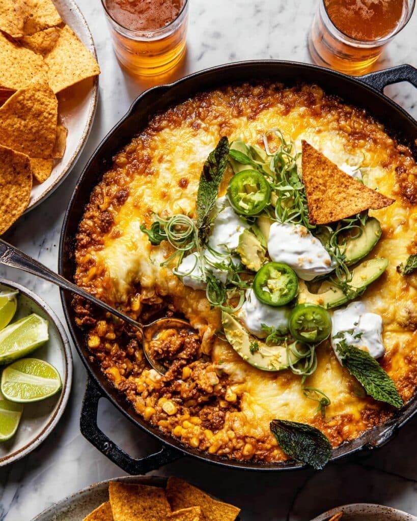 One-Skillet Mexican Chicken and Rice Recipe