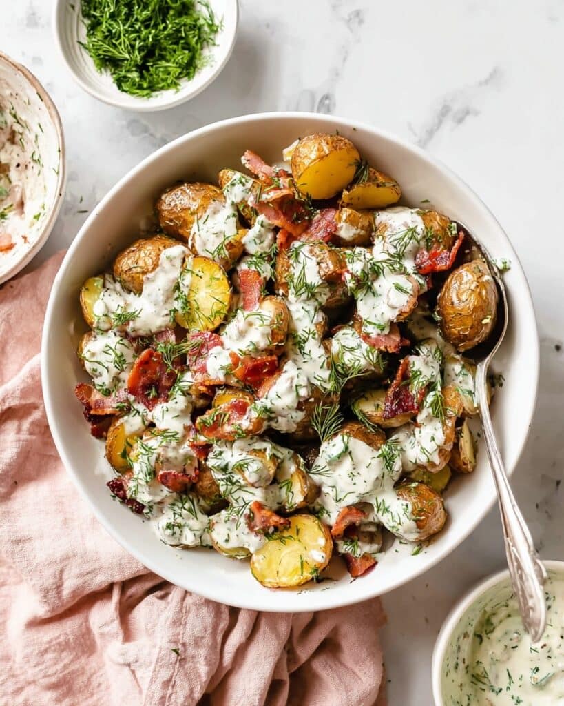 Best Roasted Potato Salad Recipe