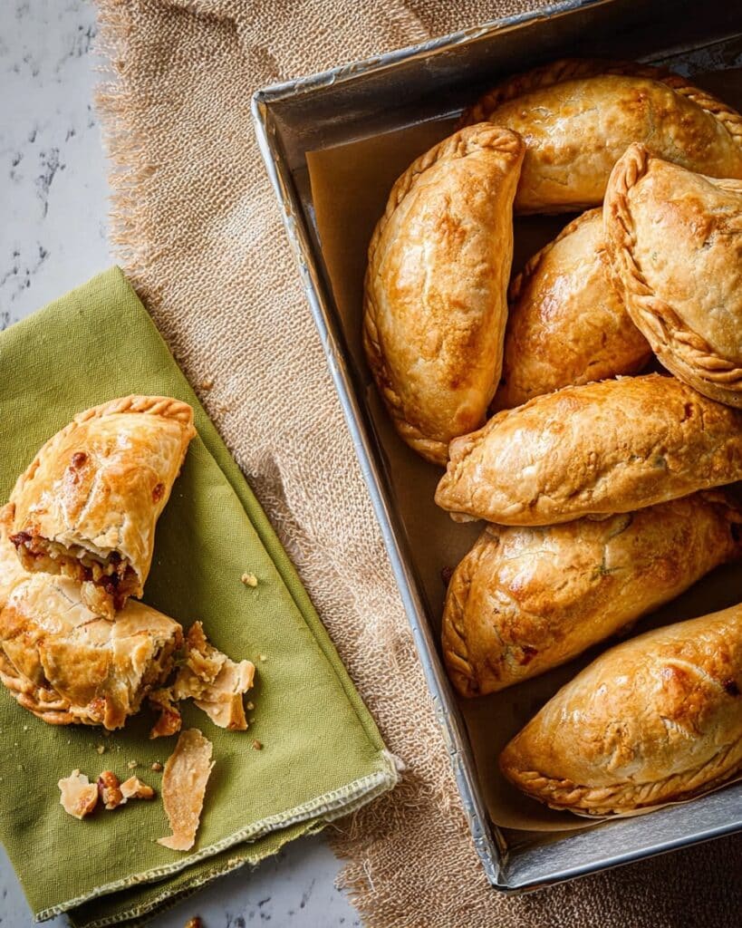 Mini Cheese & Onion Pasties Recipe