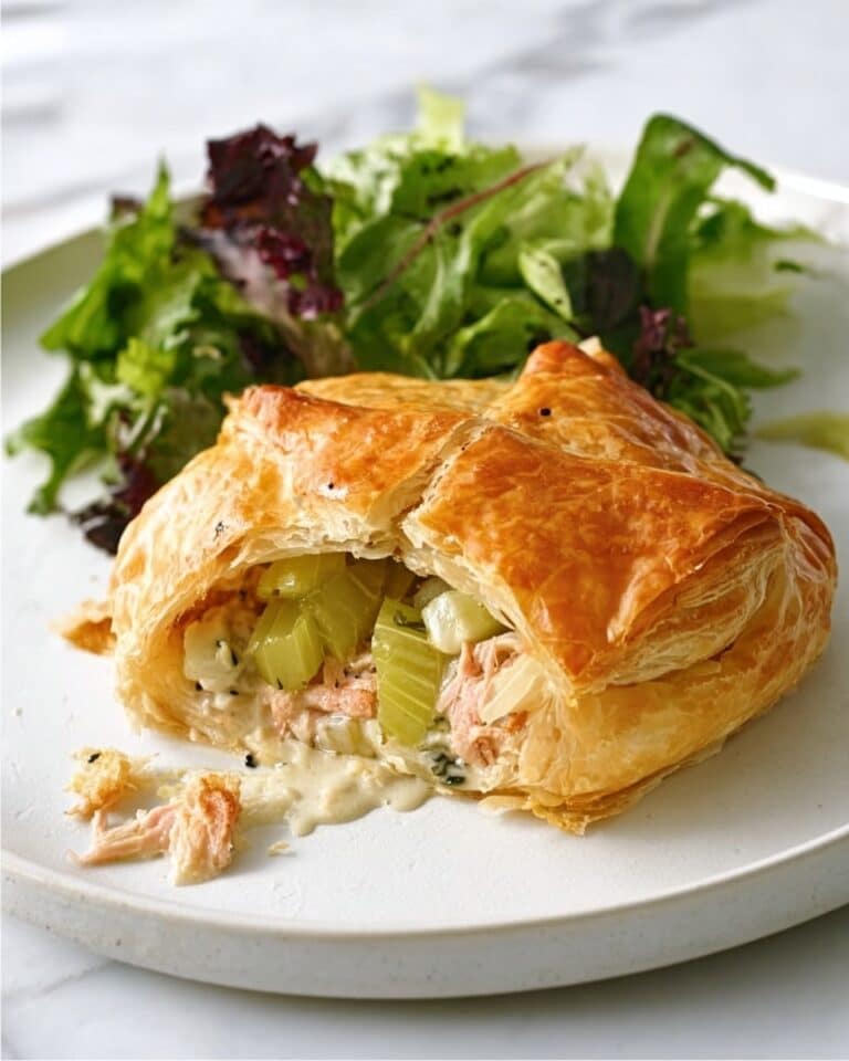 Salmon & Leek Filo Parcels Recipe