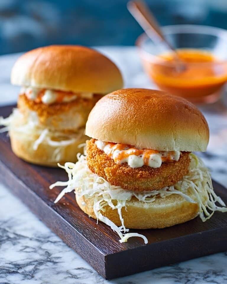 Prawn Katsu Burgers with Spicy Mayo and Crunchy Slaw Recipe