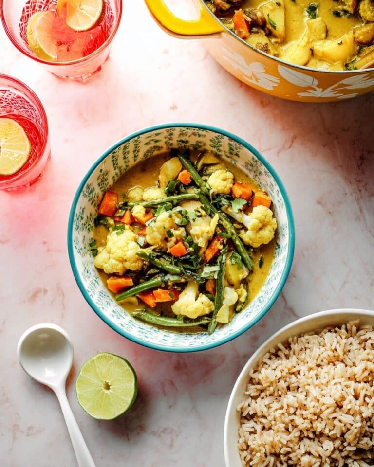 Cauliflower & Green Bean Curry Recipe