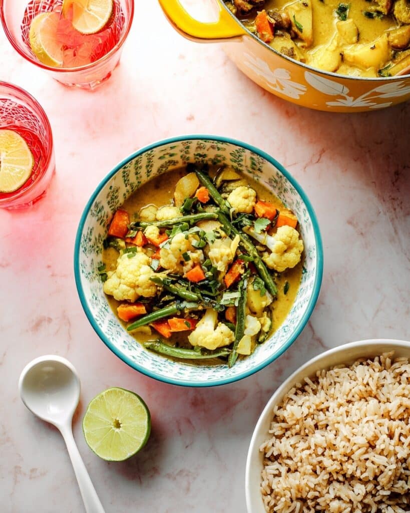 Cauliflower & Green Bean Curry Recipe