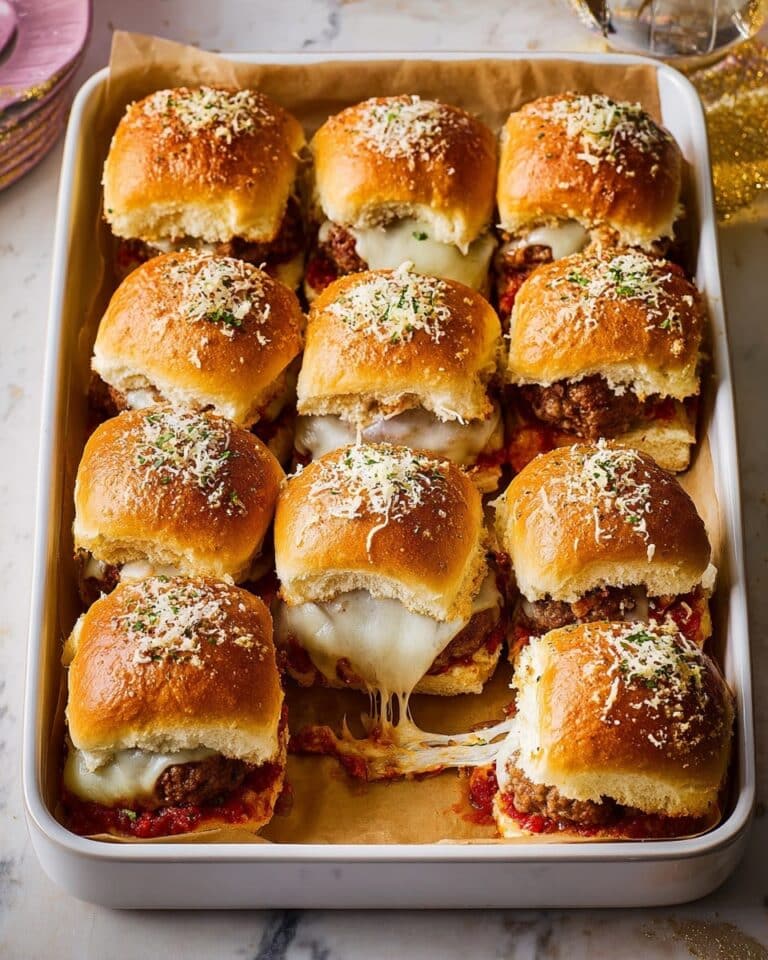 Pull-apart Meatball Sliders Recipe