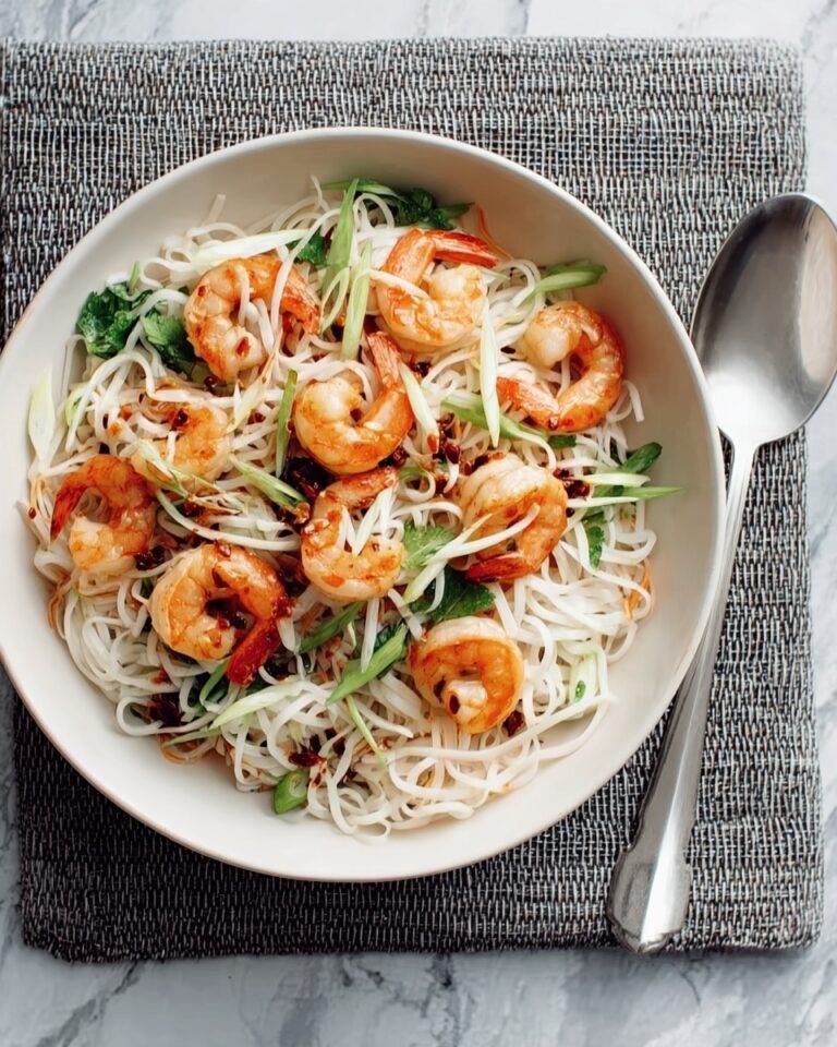 Garlic Chilli Prawns with Sesame Noodles Recipe