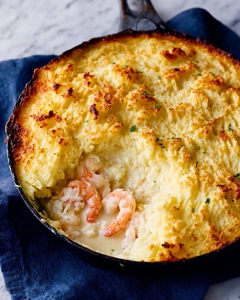 Creamy Fish & Leek Pie Recipe