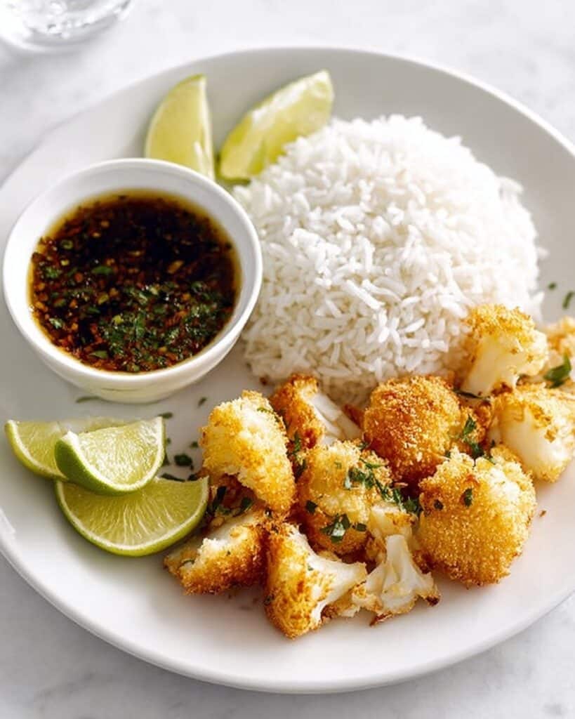 Crisp Spiced Fish Fingers with Basil and Lime Recipe