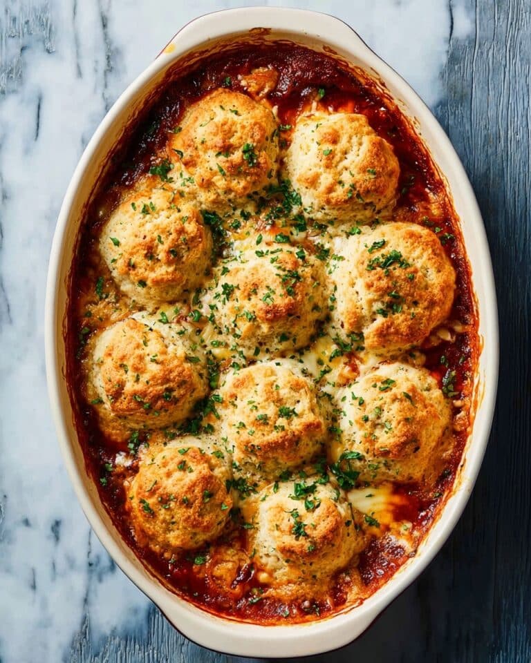 Chicken Arrabbiata Stew with Parmesan Dumplings Recipe