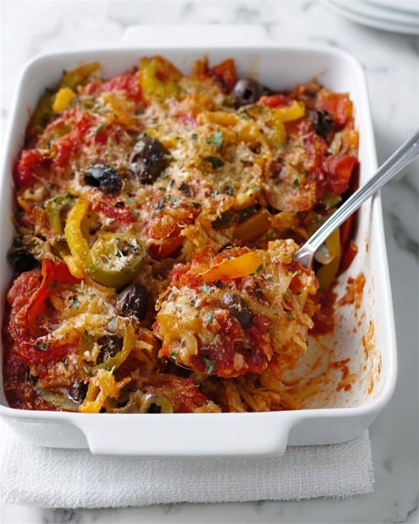 Tuna Arrabbiata Pasta Gratin Recipe