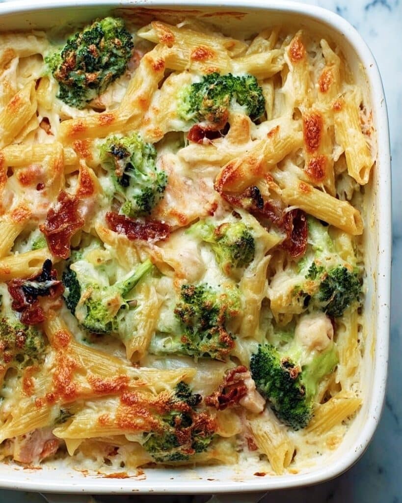 Italian Broccoli & Salmon Bake Recipe