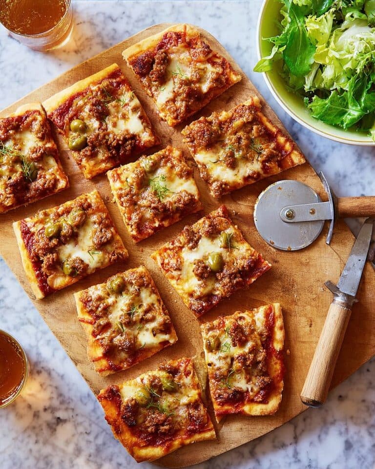 Crispy Meatball Pizza Recipe