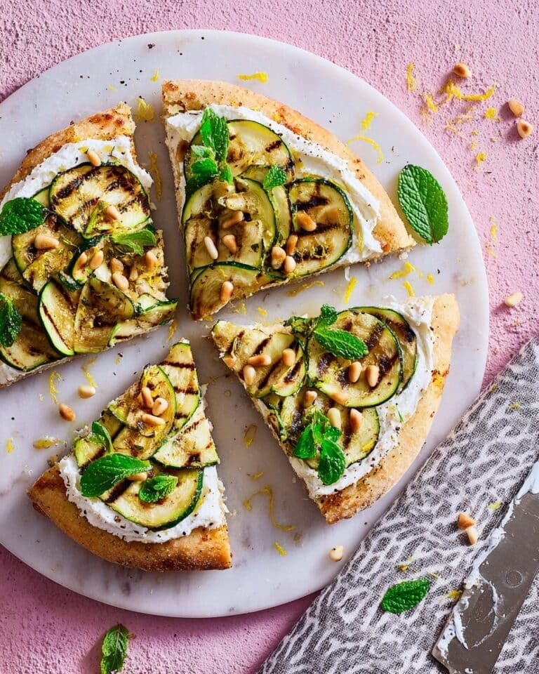 Pizza Frittas with Courgette, Mint & Ricotta Recipe