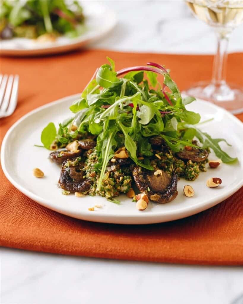Warm Chicken Livers Salad with Smoked Paprika, Sherry, and Hazelnuts Recipe