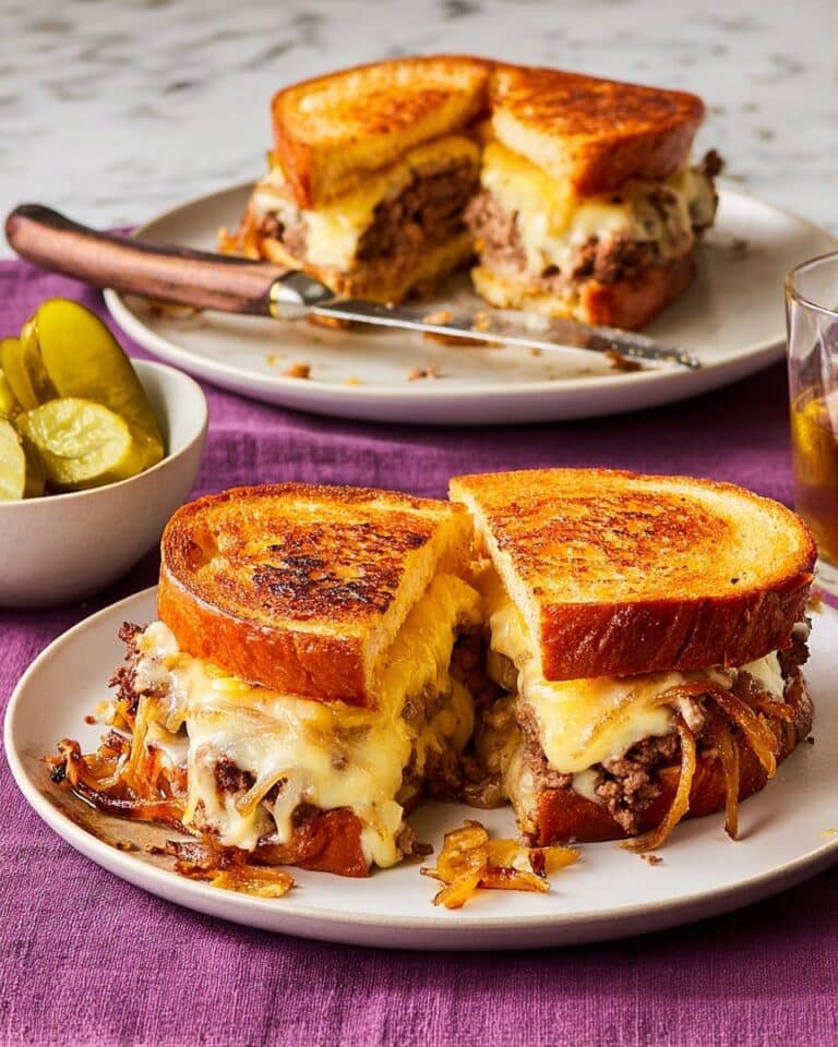 Patty Melt Toasties Recipe