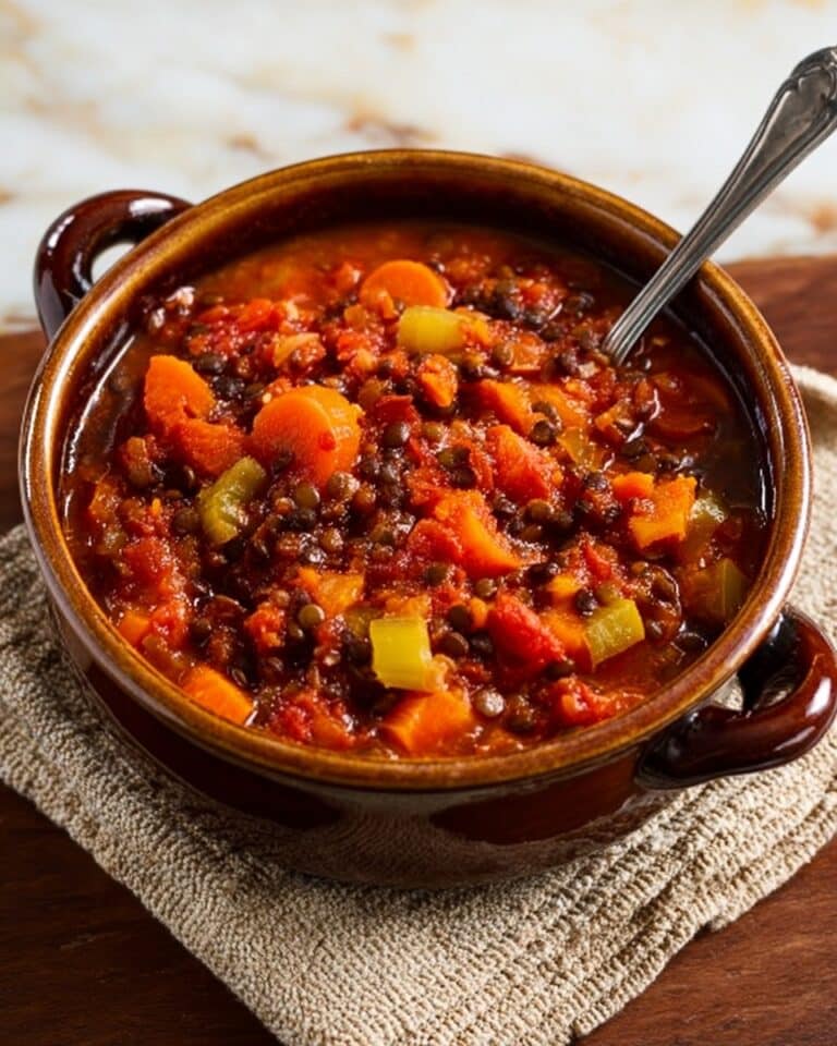 Vegetarian Lentil and Vegetable Casserole Recipe