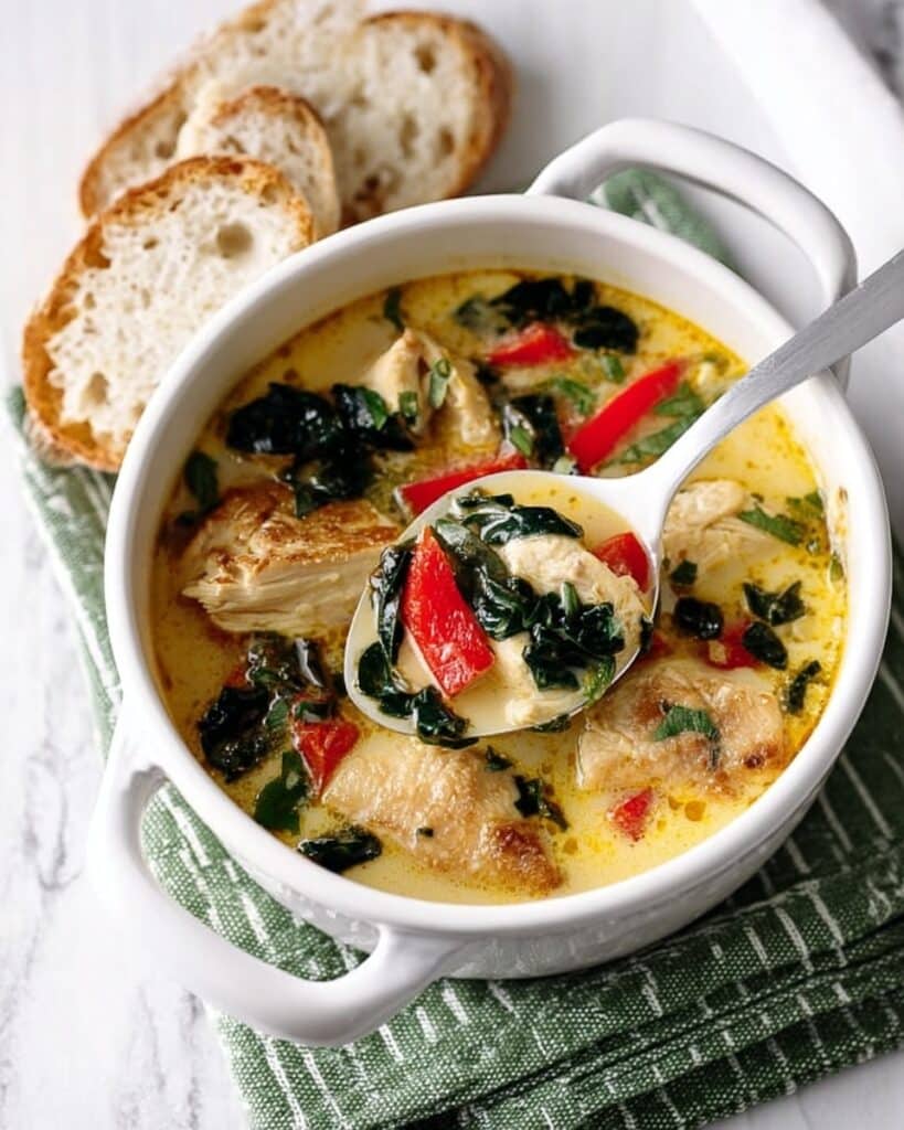 Summer Chicken & Basil Stew Recipe