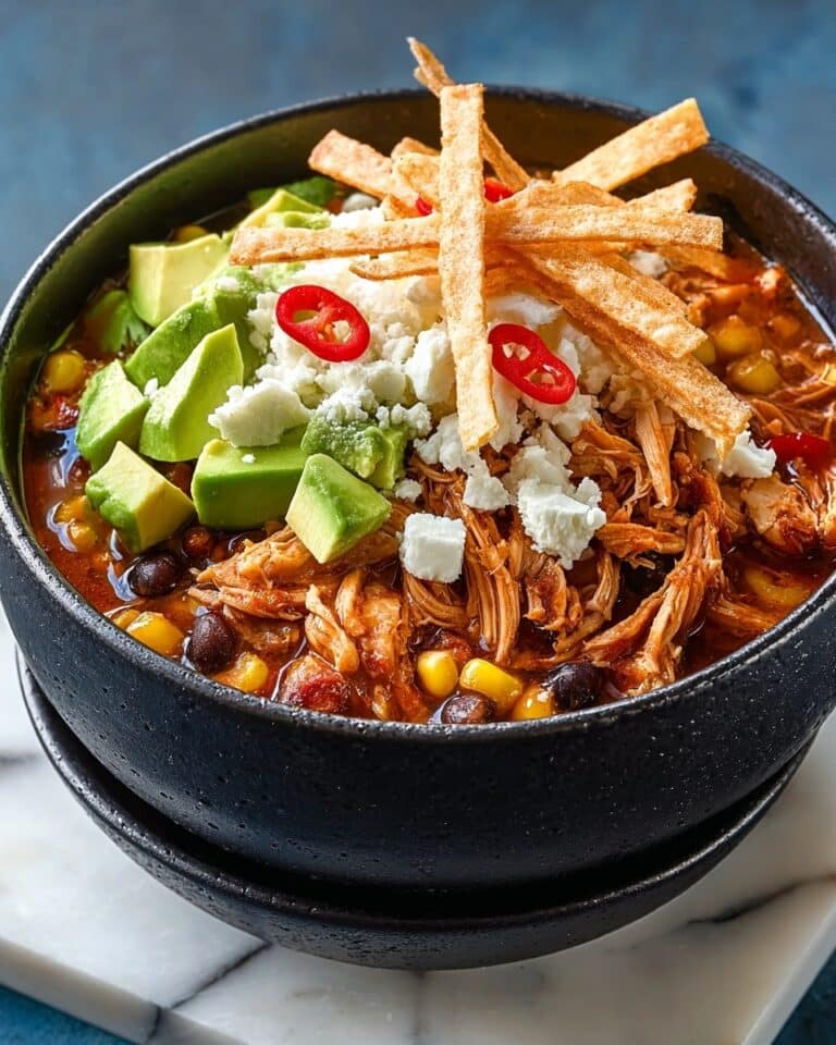 Mexican Chicken Tortilla Soup Recipe