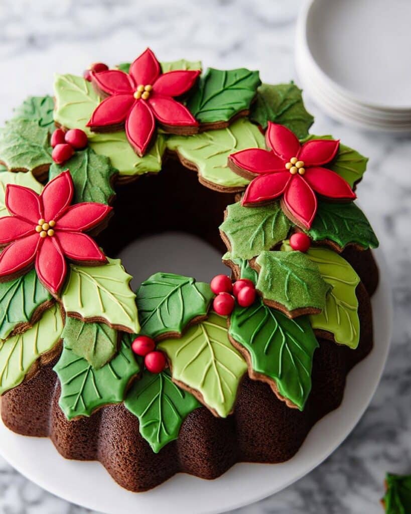 Chocolate Biscuit Wreath Cake Recipe