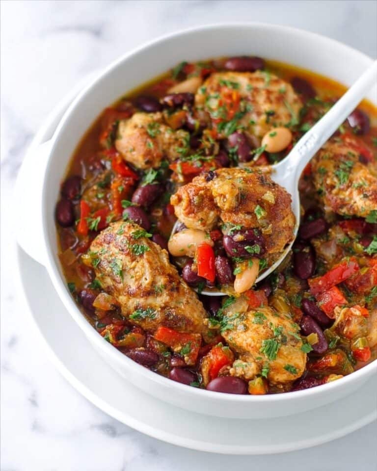 Spicy Chicken and Bean Stew Recipe