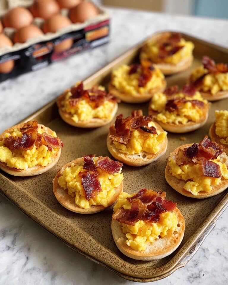 Breakfast Bagel Bites Recipe