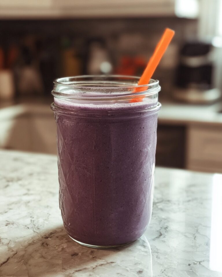 Blueberry Banana Protein Smoothie Recipe