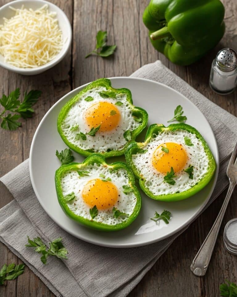Bell Pepper Egg Rings Recipe