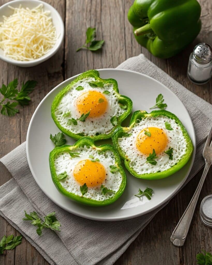 Bell Pepper Egg Rings Recipe