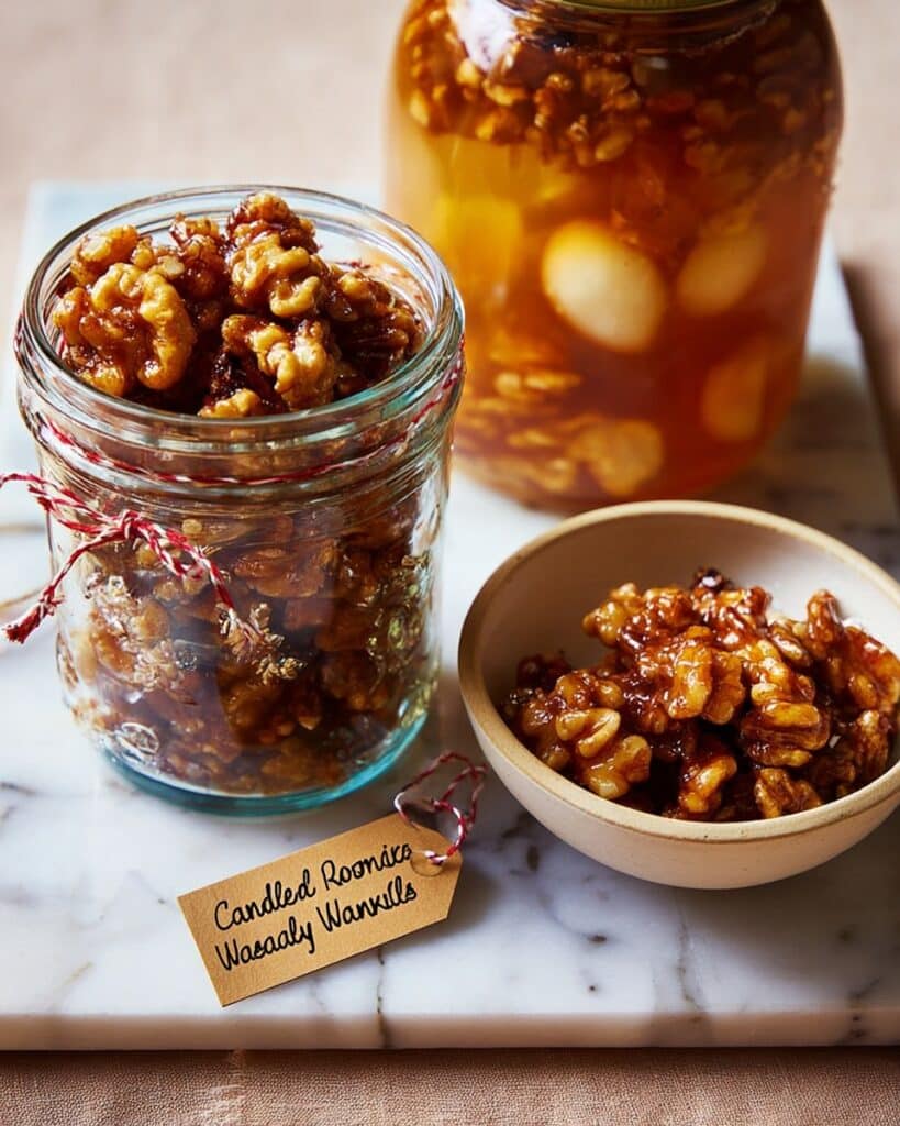 Candied Rosemary Walnuts Recipe