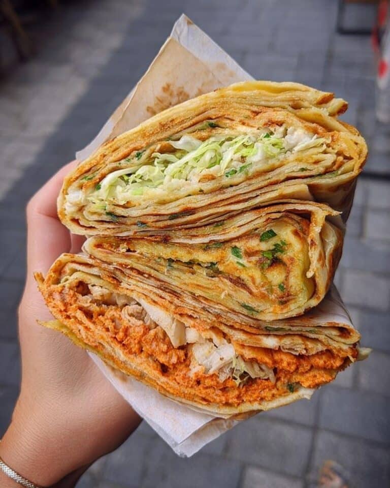 Jianbing (Chinese Breakfast Crepes) Recipe