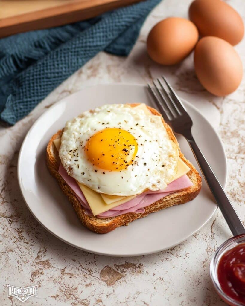 Heavenly Ham Egg & Cheese French Toast Recipe