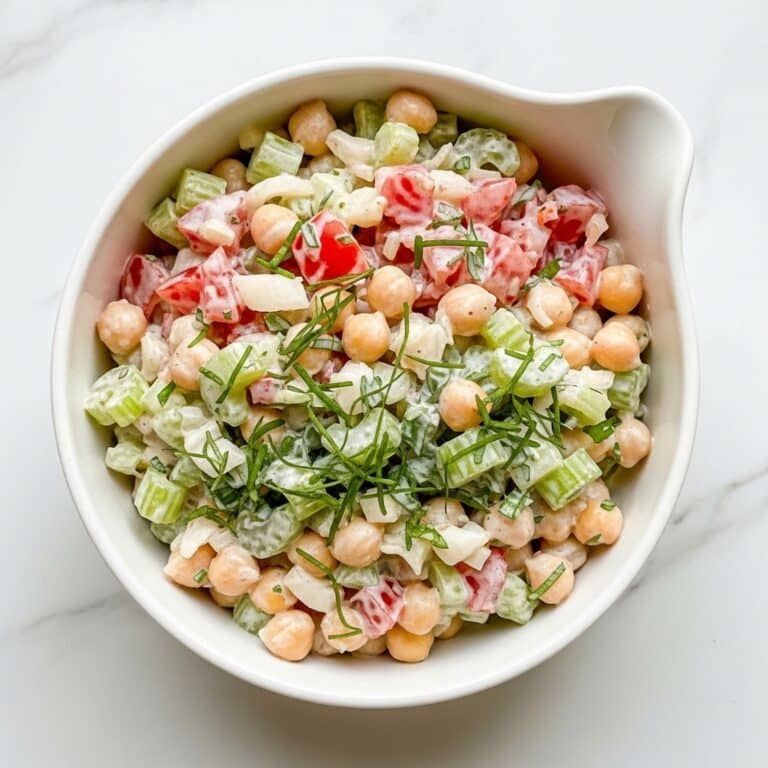 Mashed Chickpea Salad Recipe