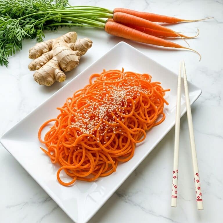 Asian Carrot Noodles Recipe