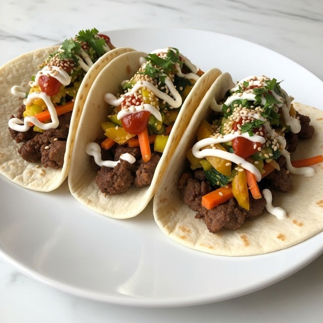 Bulgogi Beef Korean Tacos Recipe