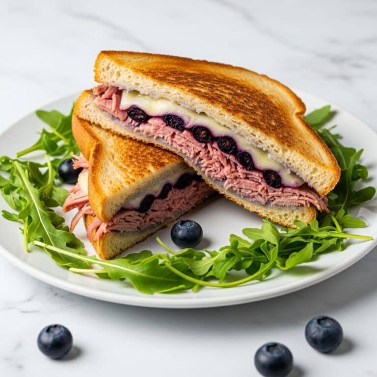 Blueberry Balsamic Grilled Cheese Recipe