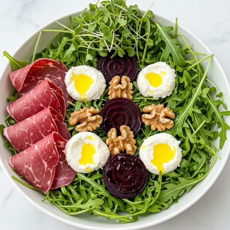 Bresaola, Arugula & Roast Baby Beet Salad Recipe