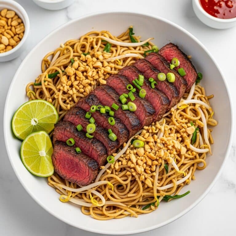 Spicy Asian Steak and Noodle Salad Recipe