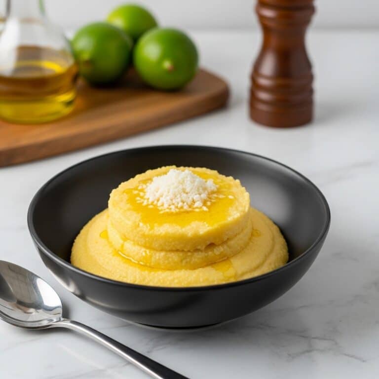 Cheesy Polenta Recipe