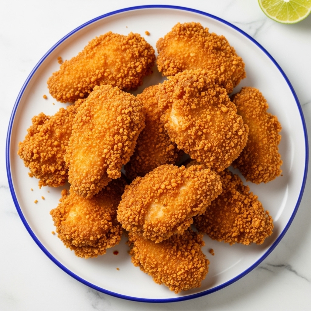 KFC-Style Vegan Fried “Chicken” with Oyster Mushrooms Recipe