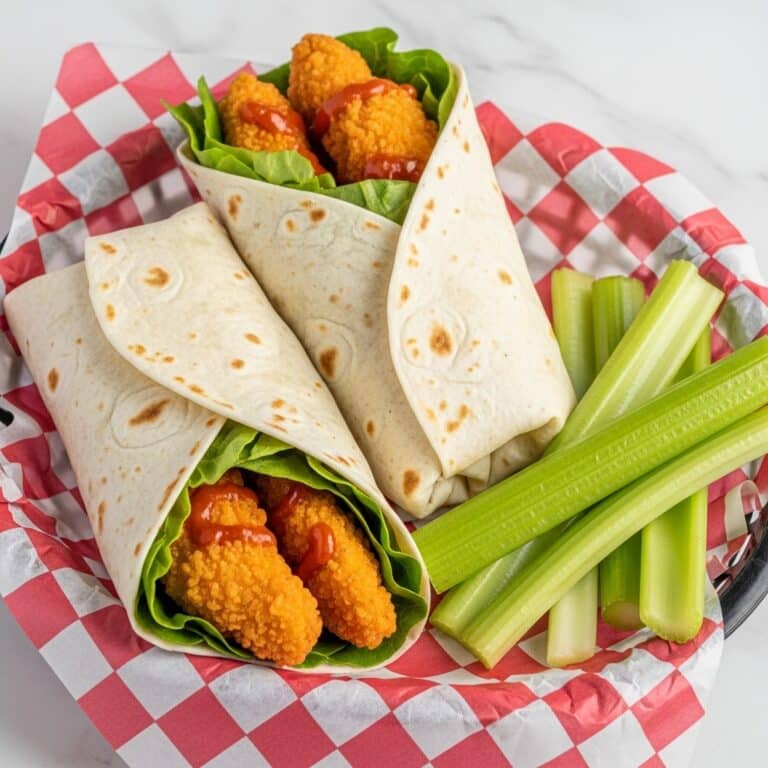 Baked Buffalo Chicken Wrap Recipe