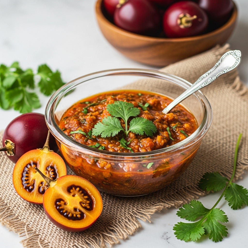 Ají de Tamarillo (Ecuadorian Tree Tomato Sauce) Recipe