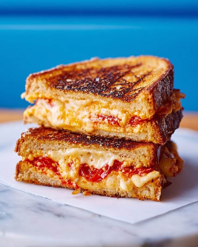 Summer Tomato & Cheese Toastie Recipe