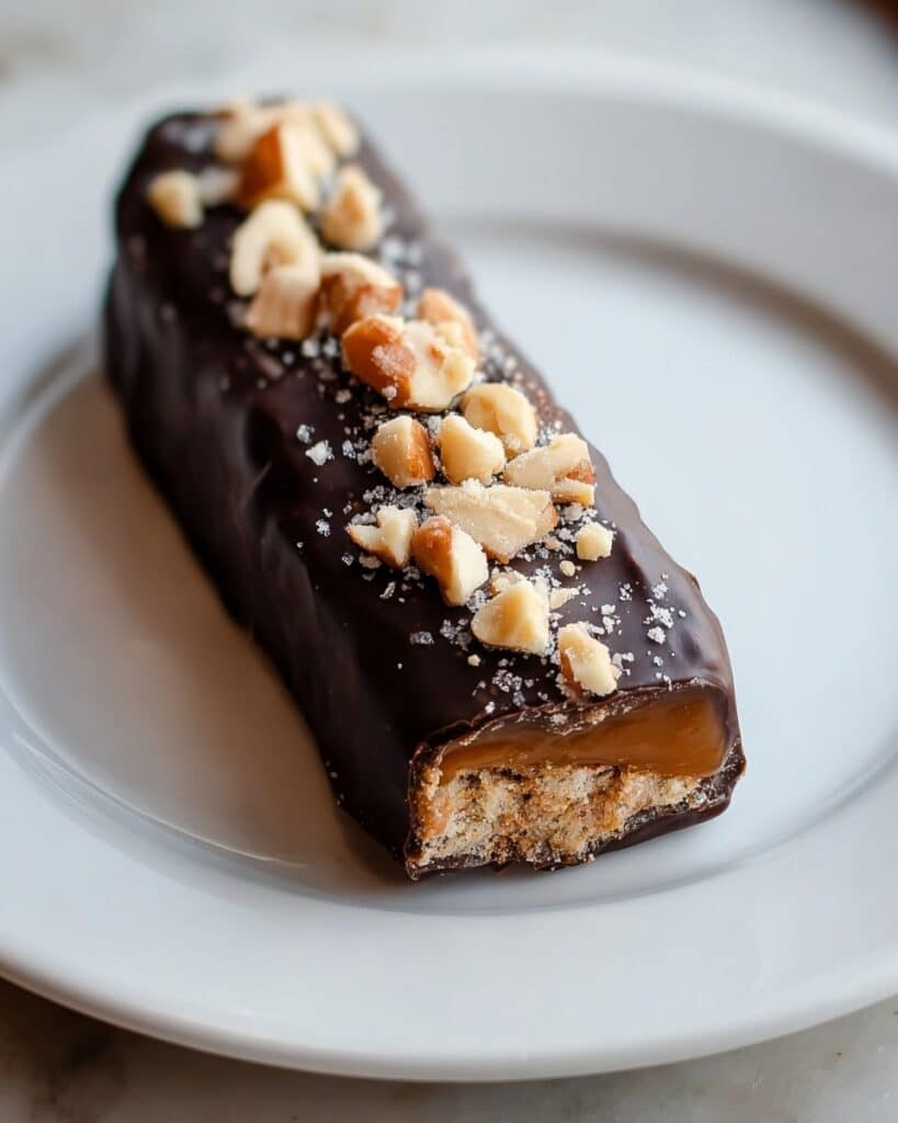 Chocolate Date Snickers Bars Recipe