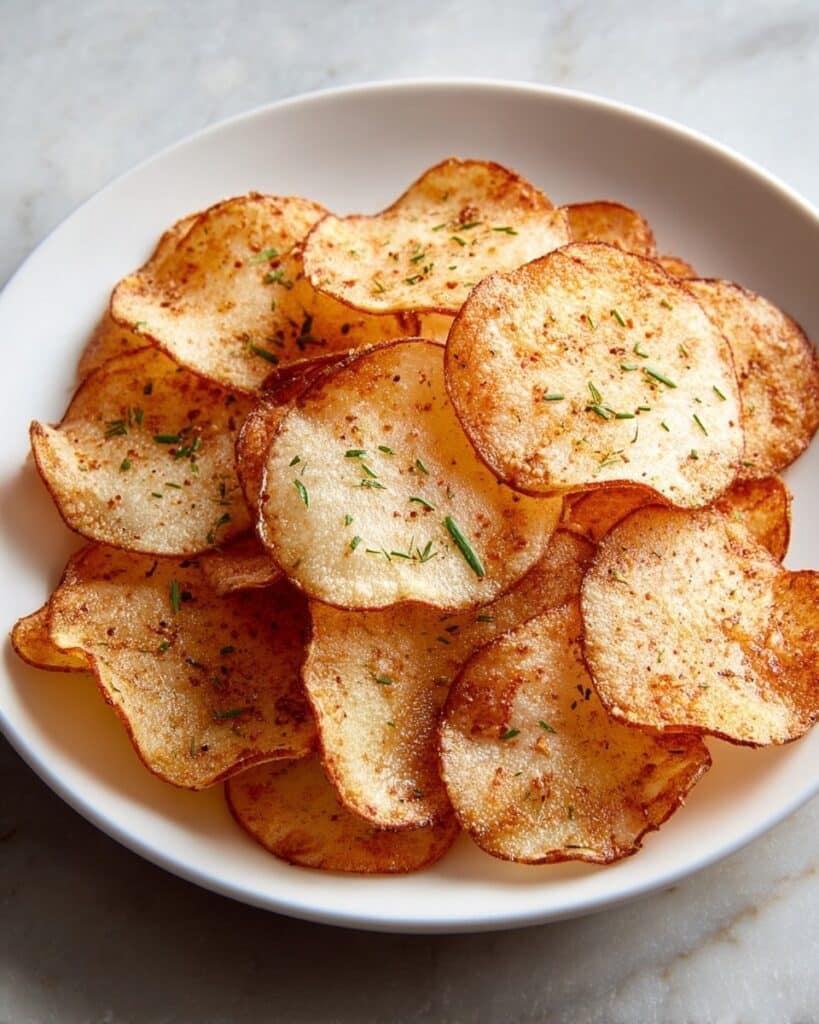 Cinnamon Nutmeg Apple Chips Recipe